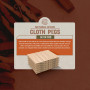 PORTENTUM Pinces à Linge en Bois, Lot de 100, Naturel. Parfaites pour Étendoirs et Usage Domestique, Résistantes aux Intempéries
