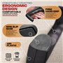 PORTENTUM Aiguiseur couteaux professionnel manuel pour couteaux de cuisine 3 phases - Affuteur de couteaux avec design ergonomiq