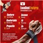 PORTENTUM® Sangle de Tirage Musculation - Lifting Straps pour Fitness, Levage, Gym - Accessoires Salle de Sport (Noir)
