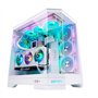 ABYSM Gaming Danube SAVA H600 Boîtier PC Gamer E-ATX avec 3 Panneaux en Verre trempé