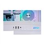 ABYSM Gaming Danube SAVA H600 Boîtier PC Gamer E-ATX avec 3 Panneaux en Verre trempé, 4 Ventilateurs ARGB de 120 mm, contrôleur,
