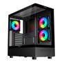 ABYSM Gaming Boîtier PC Gamer Danube SAVA H400 Prime Black ATX