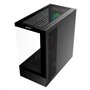 ABYSM Gaming Boîtier PC Gamer Danube SAVA H400 Prime Black ATX, avec Trois Ventilateurs ARGB, capacité pour Cartes Graphiques ju