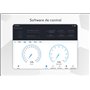 CoolBox SCUDO3 UV 800VA Système d'alimentation sans interruption USV 800A/480W avec écran LCD 8 minutes d'autonomie 6 prises Sch