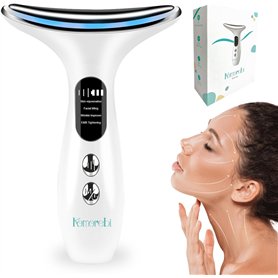 KOMOREBI Skinvita Appareil Lifting Visage avec Électrostimulation Visage et Lumière LED