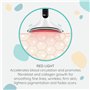 KOMOREBI Skinvita Appareil Lifting Visage avec Électrostimulation Visage et Lumière LED, Appareils de Tonification pour le Visag