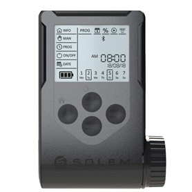 Programmateur d'arrosage à piles Solem WooBee 4 saisons avec Bluetooth