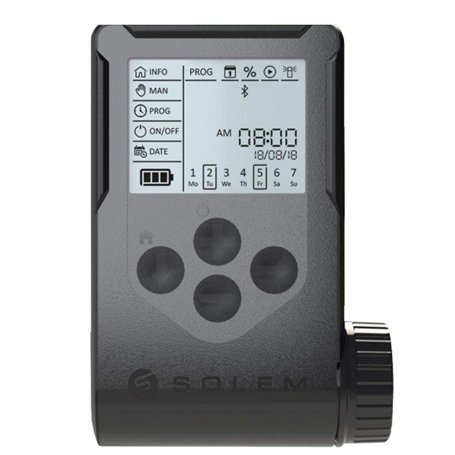 Programmateur d'arrosage à piles Solem WooBee 4 saisons avec Bluetooth