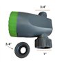 Programmateur de robinet à piles Rain Click | Programmateur d'arrosage Rain Click | Minuterie d'arrosage réglables - Jardinage