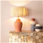 ILUZZIA LEDKIA LIGHTING - Lampe à Poser Terracota Ilana | Ampoule E27 Non Incluse | IP20 Intérieur | Matériau Faïence Durable | 