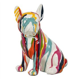 BigBuy Home Figurine décorative Chien 17 x 11