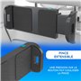 Support Tablette Voiture appuie Tete reglable Rotation de 360 Installation Facile sans Outils Compatible avec Les tablettes PC d