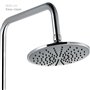 K2O Colonne de Douche sans Robinet Chillout Cascade 96,5 cm en Acier Inoxydable avec Pommeau de Douche et Douchette à Main à 3 P