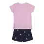 CERDÁ LIFE'S LITTLE MOMENTS Combinaison d'Été pour Fille de Elsa Costume 2 pièces (t-Shirt + Short) | 100% Coton de la Reine des