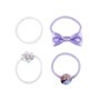Lot de 6 chouchous de la Reine des neiges - Design multicolore - Fabriqué à partir de matériaux résistants - Différents motifs e