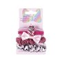 Gommes élastiques pour cheveux Minnie Mouse - Différentes couleurs et finitions - Idéal pour décorer les coiffures - Six pièces