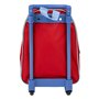 CERDÁ LIFE'S LITTLE MOMENTS Sac à Dos à Roulette Style Trolley Spiderman - Rouge et Bleu - 22x10x29 cm - Cartable à Roulette en 