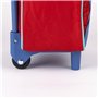 CERDÁ LIFE'S LITTLE MOMENTS Sac à Dos à Roulette Style Trolley Spiderman - Rouge et Bleu - 22x10x29 cm - Cartable à Roulette en 