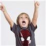 Spider-Man T-Shirt à Manches Courtes pour Enfant Gris foncé - Marque EAN : 8445484499896 - Taille 5 Ans