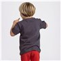 Spider-Man T-Shirt à Manches Courtes pour Enfant Gris foncé - Marque EAN : 8445484499896 - Taille 5 Ans