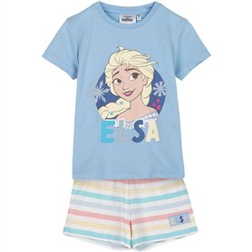 Pyjama Court en Jersey Simple La Reine des Neiges