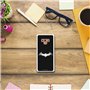 Personalaizer Coque pour Samsung Galaxy Note 9 - Batman Logo White