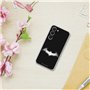 Personalaizer Coque Compatible avec Samsung Galaxy S23 - Batman Logo White