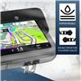 Support Telephone Moto Etanche avec Chargeur 2.1A Connexion Rapide Coque avec Visiere antireflet valable pour Les Smartphones ju