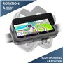 Support Telephone Moto Etanche avec Chargeur 2.1A Connexion Rapide Coque avec Visiere antireflet valable pour Les Smartphones ju