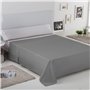 Rita. Conjunto de funda nórdica y funda(s) de almohada de percal color terracota. Cama de 150 (2 alm) cm. 3 piezas