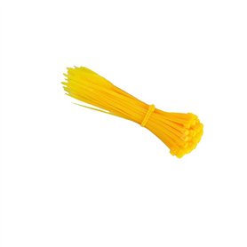 Lot de 40 colliers de serrage en nylon jaune 3
