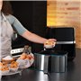 Cecotec Friteuse sans Huile 5,5 L Cecofry Full InoxBlack Pro 5500. 1700 W, Diététique, Numérique avec Finitions en Acier inoxyda