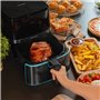 Cecotec Friteuse sans Huile 5,5 L Cecofry Full InoxBlack Pro 5500. 1700 W, Diététique, Numérique avec Finitions en Acier inoxyda