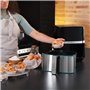 Cecotec Friteuse sans Huile 5,5 L Cecofry Full Inox 5500 Pro Accessoires. 1700 W, Diététique, Numérique, Finitions en Acier inox