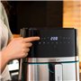 Cecotec Friteuse sans Huile 5,5 L Cecofry Full Inox 5500 Pro Accessoires. 1700 W, Diététique, Numérique, Finitions en Acier inox