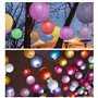 Lanternes en Papier 12 Pièces STARPIA Lampion Chinois Abat-jour en Papier 6" 8" 10" 12" Ronde Lampes en Papier Boule pour Décora