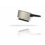 Safe Paella Dessous de Plat Individuels Noirs Ronds en Fer Aimanté - Support Protecteur en Métal pour Plan de Travail, Table, Cu