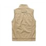 JIASHIQI Gilet double face pour hommes Gilet d'alpinisme de pêche en plein air Gilet multi-poches sans manches Veste de loisirs 