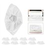 ANGGREK 2 Types non tissé sac collecteur de poussière d'ongle outil de nettoyage sous vide de Machine d'aspiration de saleté(10P