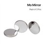 Haute Qualité Mo Miroir Dia.15 19.05 20 25 30 38.1mm THK 3 mm for CO2 Gravure au Laser de découpe Pack Machine 1