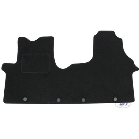 J&J AUTOMOTIVE | Tapis De Sol Noir Velours sur Mesure pour Trafic Depuis 2014