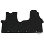J&J AUTOMOTIVE | Tapis De Sol Noir Velours sur Mesure pour Trafic Depuis 2014