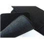 J&J AUTOMOTIVE | Tapis De Sol Noir Velours sur Mesure pour Trafic Depuis 2014, Base Antidérapante, Renforcée dans la Zone de la 