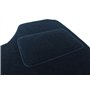 J&J AUTOMOTIVE | Tapis De Sol Noir Velours sur Mesure pour Trafic Depuis 2014, Base Antidérapante, Renforcée dans la Zone de la 