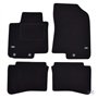 J&J AUTOMOTIVE | Logo Tapis De Sol Noir Velours sur Mesure pour I20 2015-2020