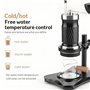 Ensemble de machine à café à manivelle, machine à expresso portable d'une capacité de 100 ml, extracteur de café de 9 à 12 bars 