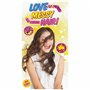 Serviette de bain Drap de plage Disney Soy Luna Love Messy hair en microfibre 70 X 140 cm