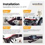 SPEEDBOX 1.3 Compatible avec Shimano (EP8) + Port E-Tube/Puce de Tuning pour vélos électriques avec Moteurs Shimano avec Di2 + S