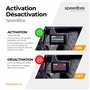 SPEEDBOX 1.2 B.Tuning (Bluetooth) Compatible avec Shimano/Puce de Tuning pour vélos électriques avec Moteurs E8000, E7000, E6100
