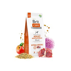 BRIT Care Hypoallergenic Adult Medium Breed Lamb - Dry Dog Food - 12 kg